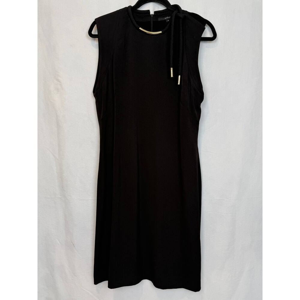 Gucci Italy Frida Giannini Black Dress Gold Hardware Necklace IT Size 48 2010 - Picture 1 of 9